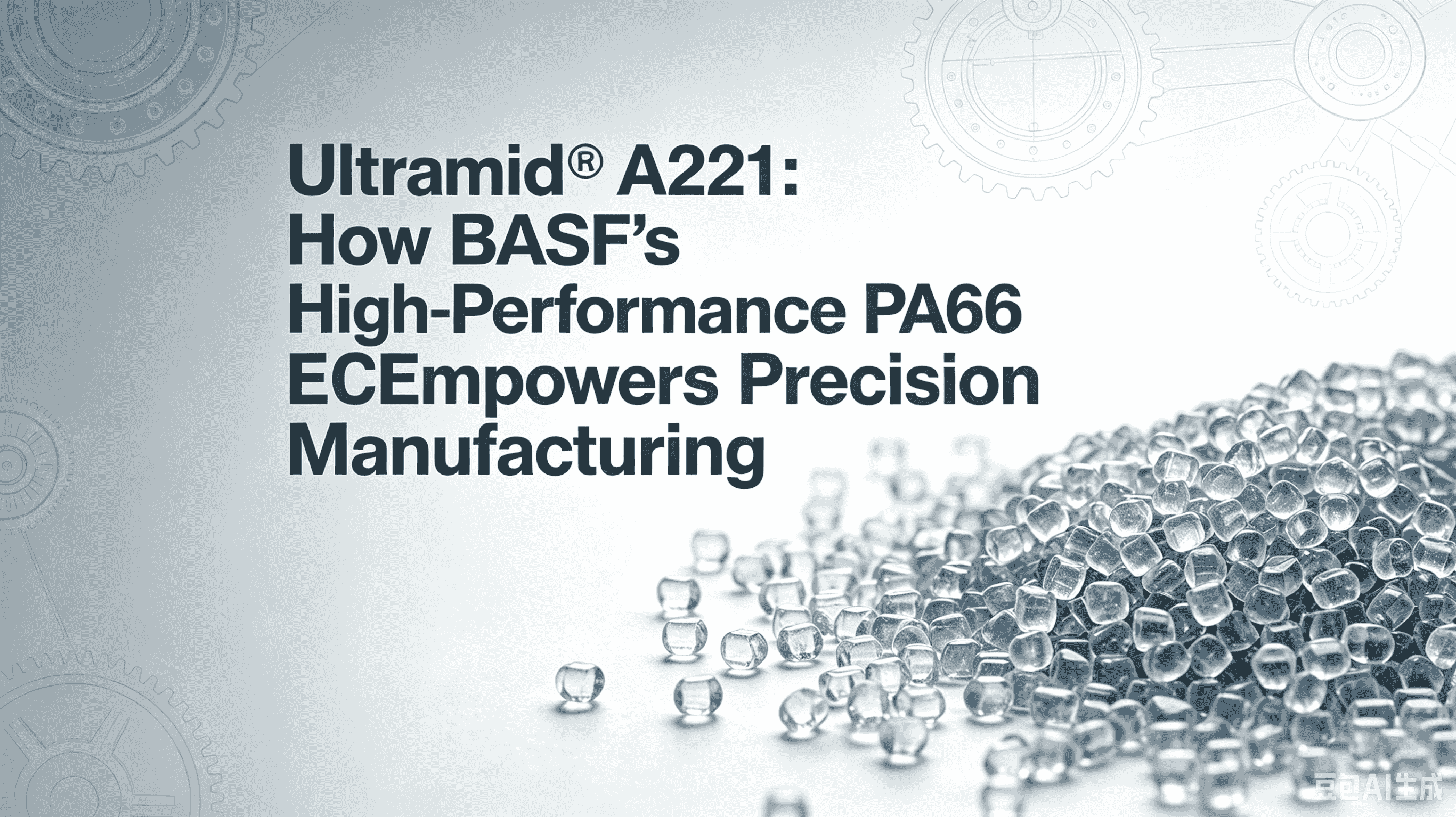 Ultramid® A221: BASF चे उच्च-कार्यक्षमता PA66 अचूक उत्पादनास कसे सक्षम करते